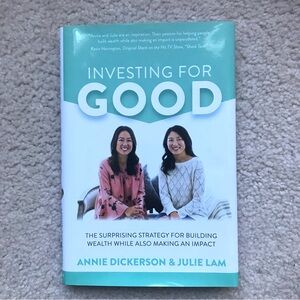 Like New! Book-- Investing For Good